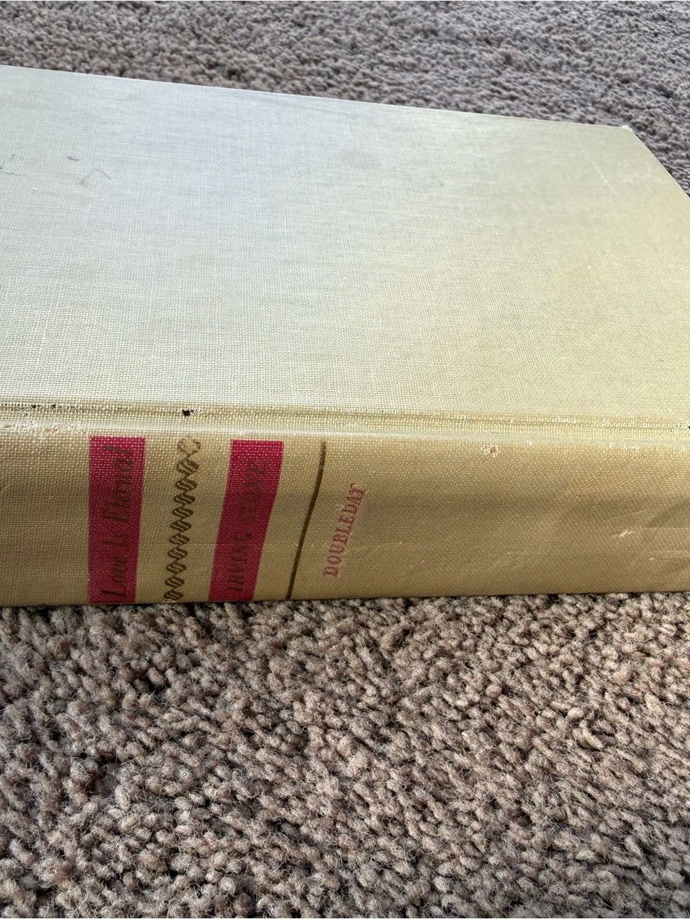 Love Is Eternal SIGNED by Irving Stone Hardcover 1954 1st Edition